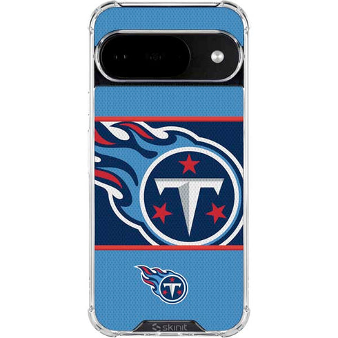 NFL Tennessee Titans Zone Block Google Pixel 10 Clear Case
